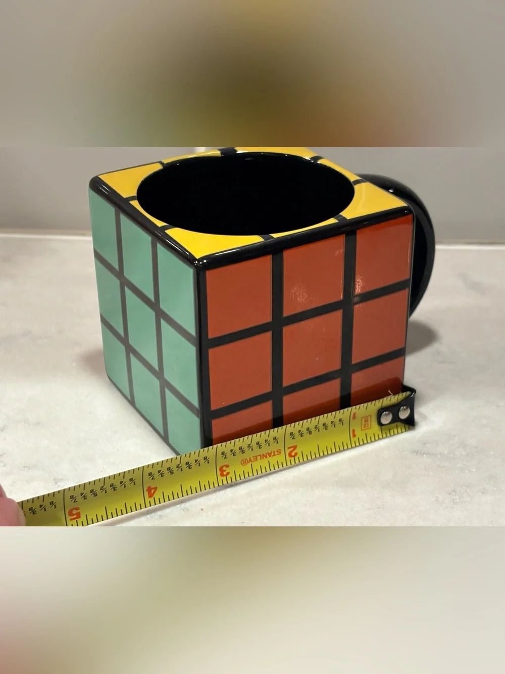 Rubik's cube mug by Spinning Hat